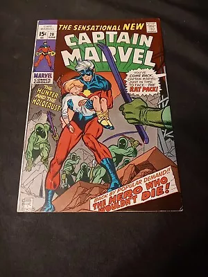 Buy Captain Marvel #20 1970 Fine+ Condition In Ultra Pro • 13.43£