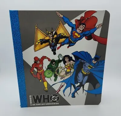 Buy Vintage 1990 Who's Who In The DC Universe DC Comics Superman Empty Binder • 23.90£