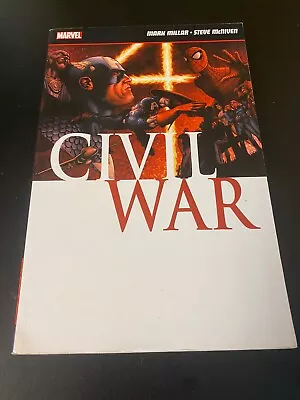 Buy Civil War Marvel Comic By Mark Millar • 4£