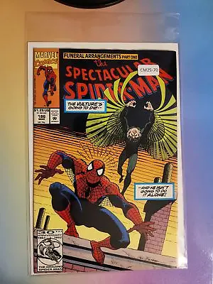 Buy Spectacular Spider-man #186 Vol. 1 High Grade Marvel Comic Book Cm25-70 • 6.30£