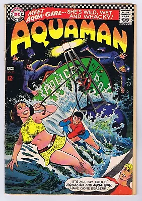 Buy Aquaman #33 GD 1st Appearance Aqua-Girl (Tula) 1967 DC Comics • 67.93£