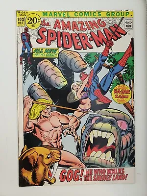 Buy Amazing Spider-Man #103 - Bronze Age - First Appearance Of Gog • 35.98£
