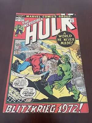 Buy 🗣️Incredible Hulk #155 🔑 First Appearance: Shaper (1972) Marvel Comics • 17.75£