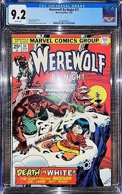 Buy 🔥Werewolf By Night 31 Marvel (1975) Text Teaser Moon Knights 1st Appearance 🔥 • 212.16£