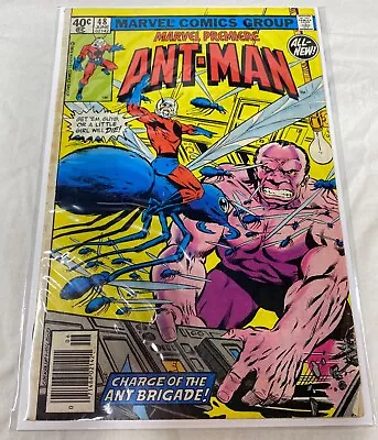 Buy Marvel Premier #48   Antman  - (F) 2nd Scott Lang As Antman (Newsstand) - 1979 • 11.84£