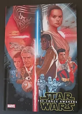 Buy Star Wars The Force Awakens HC Comic Adaptation (2016 Marvel) Skywalker Saga • 7.96£