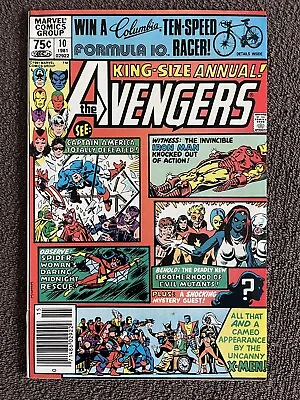 Buy Avengers Annual #10 (Marvel, 1981) 1st Rogue! Newsstand • 78.80£