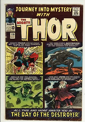 Buy Journey Into Mystery 119 - Thor - 1st Appearance - 5.0 VG/FN • 39.64£