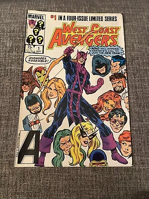 Buy Ltd Ed Marvel Comics 1984 ‘West Coast Avengers’ Full Set  Vol 1 #1, #2, #3, #4 • 20£
