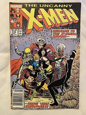 Buy Uncanny X-Men 219, VF- 7.5, Marvel 1987, Bret Blevins, Havok, Marauders • 7.71£