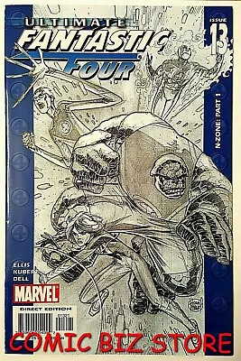 Buy Ultimate Fantastic Four #13 (2005) 1st Print Bagged & Boarded Marvel Sketch Var • 2.99£
