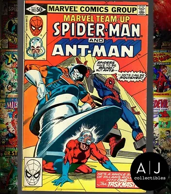 Buy Marvel Team Up #103 FN/VF 7.0 Spider-Man Ant-Man 2nd Full Taskmaster Marvel 1980 • 7.86£