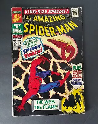 Buy Amazing Spider-Man Annual #4 BEATLES AD.  Mysterio, & Wizard 1967 HOT🔥KEY Book. • 39.51£