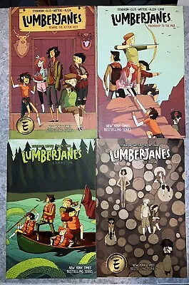 Buy Lumberjanes Graphic Novels/Comics Vol 1-4 • 15.93£