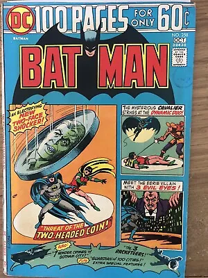 Buy Batman 258. Dc Comics 1974 100 Page Special. Two-face! 1st Arkham Asylum! • 38£