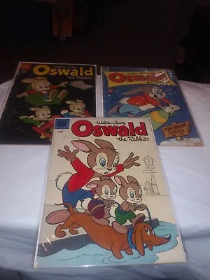 Buy 3x Dell FOUR COLOR Comics # 458 697 894 OSWALD THE RABBIT  • 23.03£