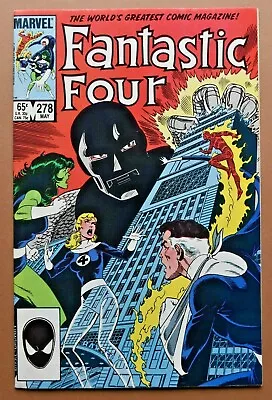 Buy Marvel Comics 1985 Fantastic Four #278 ~ Dr Doom Origin Story ~ VF  • 7.94£