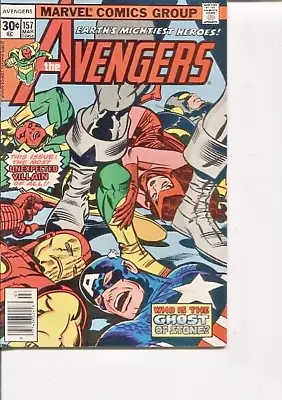 Buy Avengers 157 Vf-nm Kirby 1977 • 9.59£