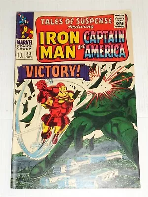 Buy Tales Of Suspense #83 November 1966 Vg+ 4.5 Ironman Marvel Comics ** • 11.99£
