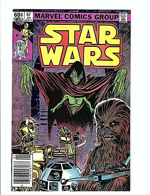 Buy Star Wars 67, VF/NM 9.0, Marvel 1983, Newsstand! Tom Palmer, Chewy, R2-D2, C-3PO • 14.38£