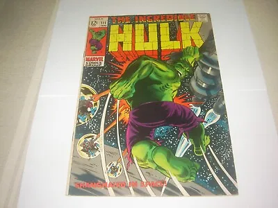 Buy Incredible Hulk #111 - 1969 -Silver Age Key Marvel 1st App Of Galaxy Master • 39.97£