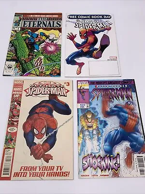 Buy Lot (4) Spider-Man & The Eternals Nice Mixed Issues • 10.41£