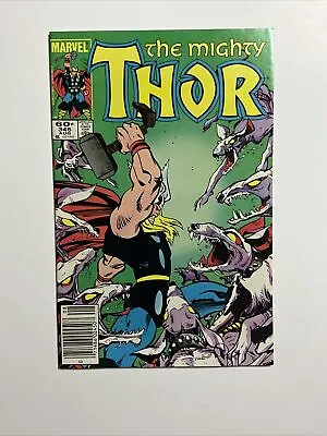 Buy Thor #346 (1984) 9.2 NM Marvel High Grade Comic Book Newsstand Edition Simonson • 9.53£