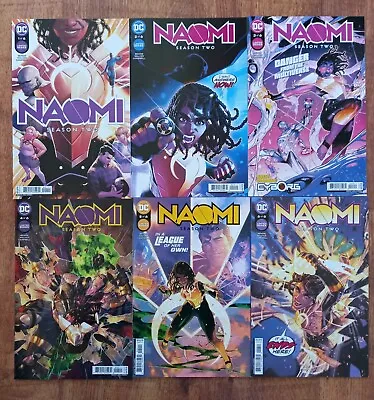 Buy NAOMI SEASON TWO #1-6 (Bendis/Walker/Campbell) DC Comics 2022 Complete Set NM  • 15£