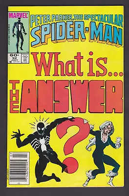 Buy SPECTACULAR SPIDER-MAN #92 1984 BLACK CAT KINGPIN 1st App THE ANSWER • 3.18£