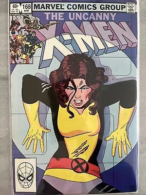 Buy Marvel Comics Uncanny X-Men #168 1983 Bronze Age 1st App Madelyne Pryor Key • 24.99£
