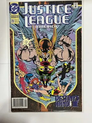 Buy Justice League Of America #73 Newsstand (1989-1996) DC Comics • 3.21£