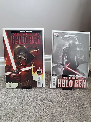 Buy Star Wars The Rise Of Kylo Ren #1 3rd Print + Issue 4 Variants .VF +? • 34£