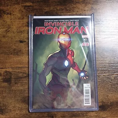 Buy Invincible Iron Man #3 1st Riri Williams Ironheart 2017 • 25£