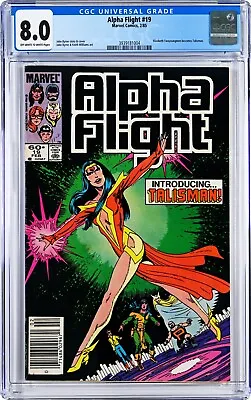 Buy Alpha Flight #19 CGC 8.0 (Feb 1985, Marvel) John Byrne, Intro Talisman • 31.62£