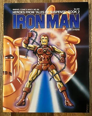 Buy Iron Man Marvel Comics Index Part 8B Ken Steacy Cover December 1978 Nova Omega • 9.99£