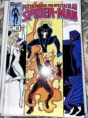 Buy 🔥 #94 Spider-man Peter Parker The Spectacular/  Marvel Comic Book 1984🔥 • 11.95£