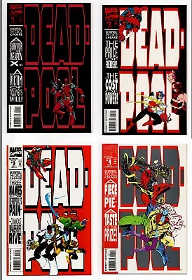 Buy SET Of 4 DEADPOOL Circle Chase Comics. #1 #2 #3 #4 Marvel Comics 1993. Very Nice • 22.94£