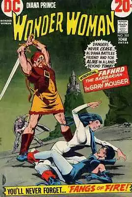 Buy DC Comics Wonder Woman #202 Bronze Age 1972 Fafhrd Gray Mouser • 20.11£