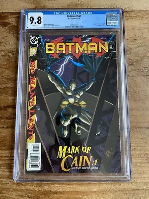 Buy BATMAN #567 DC Comics 1999 CGC 9.8 NM 1st Appearance CASSANDRA CAIN App BATGIRL • 197.64£