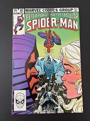 Buy Spectacular Spider-Man #82 -  Punisher, Cloak & Dagger App (Marvel, 1983) NM • 4.96£