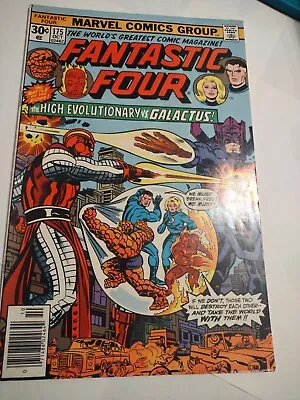 Buy FANTASTIC FOUR #175 High Evolutionary Vs GALACTUS 1976 Impossible Man • 72.33£
