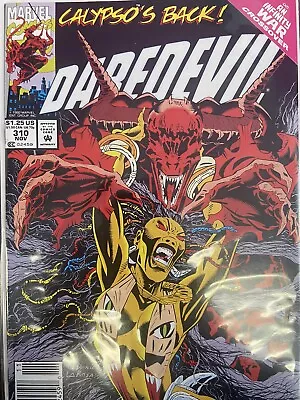 Buy Daredevil (1964 1st Series) #310 1st Cover Appearance Of Calypso Comic Cover • 11.98£