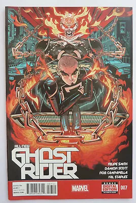 Buy All New Ghost Rider #7 - 1st Printing - Marvel Comics November 2014 VF 8.0 • 5.25£