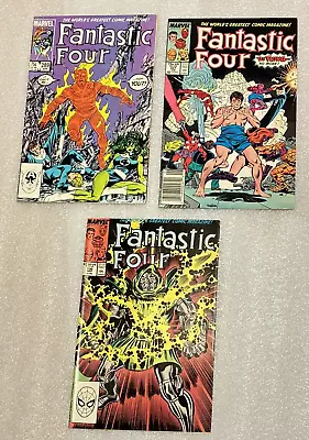 Buy Lot Of 3 Fantastic Four Comic 289,327,330 • 5.92£