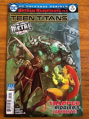 Buy Teen Titans Vol.6 # 12 - 2017 - The Batman Who Laughs • 50£