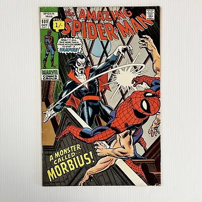Buy Amazing Spider-man #101 1971 VG/FN 1st Appearance Of Morbius Pence Copy • 240£