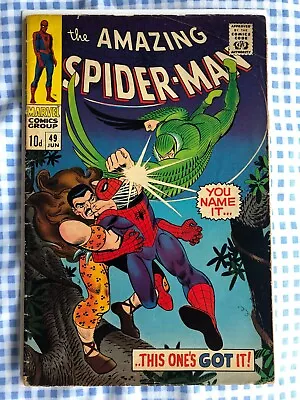 Buy Amazing Spider-Man 49 (1967) Kraven And New Vulture Blackie Drago App • 29.99£