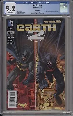 Buy Earth 2 #25- Cgc 9.2 -walter Simonson Batman 75th Anniversary Variant • 48.22£