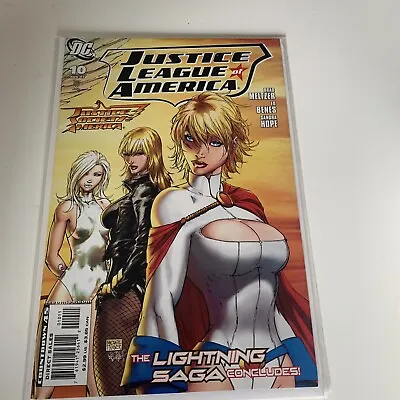 Buy Justice League Of America #10 Michael Turner Power Girl Cover 2007 - NM - DC • 3.99£