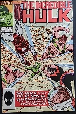 Buy The Incredible Hulk #316 • Marvel Comics • 1986 • 2.77£